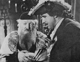 Werner Krauss (Rabbi Leow) and Ferdinand Marian (Süß Oppenheimer) plot mischief in Veit Harlan's viciously anti-Semitic spectacle Jud Süß (1940)