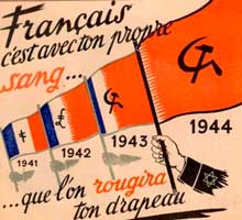 Vichy government poster